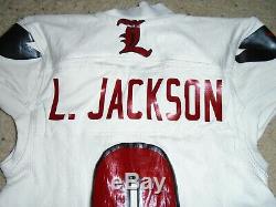Louisville Cardinals Lamar Jackson Authentique Adidas Jeu Jersey