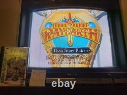 Magic Knight Rayearth Sega Saturne Disque Authentique Et Trimmed Manual
