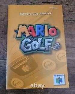 Mario Golf (n64) Cib Authentique Excellent État