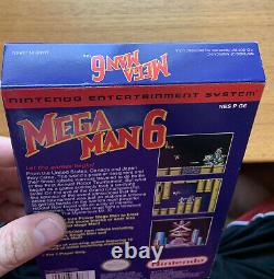 Mega Man 6 Authentique Cib Complet En Boîte Nintendo Nes Excellent État