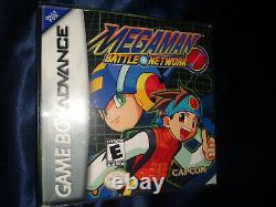 Mega Man Battle Network 1 Authentique Gameboy Advance Nintendo (game Et Box Seulement)