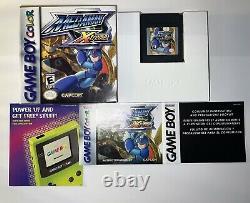 Mega Man Xtreme Cib Testé, Authentique, Nintendo Jeu Garçon Couleur, 2000