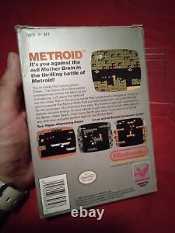 Metroid Nintendo Nes Complet Dans La Boîte Cib Authentic