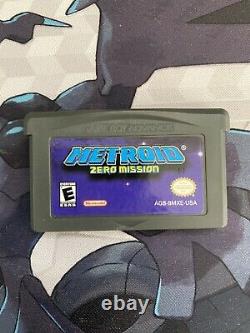 Metroid Zero Mission (gba) Authentique Et Testée Gameboy Advance Game Boy