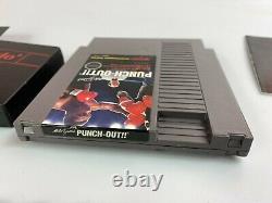 Mike Tyson's Punch Out (nes, 1987) Nintendo Game Box & Manual Tested Authentic