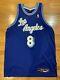 Nike Authentique Kobe Bryant La Lakers Throwback Hardwood Classics Jeu Jersey 52