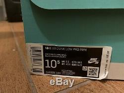 Nike Sb Dunk Low Premium Pro Jeu De Porcelaine Royal 10,5 M 100% Authentique