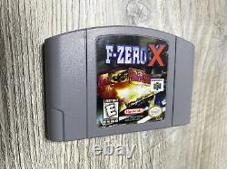 Nr Mint! F-zero X Nintendo 64 N64 Racing Game Complete Cib Manual Box Authentic