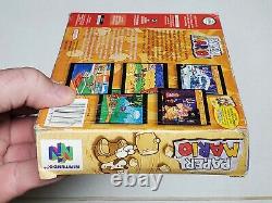 Papier Mario Authentic Complete Nintendo 64 N64 Jeu Cib