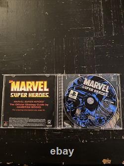 Playstation Ps1 Marvel Super Heroes Cib Complete Authentic Tested & Working 1998
