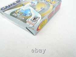 Pokémon Argent Complet Dans La Boîte Nintendo Game Boy Couleur Authentique Nouvelle Batterie Cib