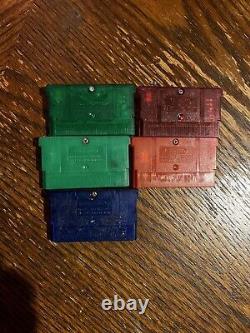 Pokemon Authentic Oem Gameboy Advanced Clean Tested Lot Of 5 (batterie Sèche)