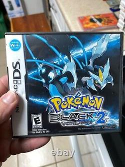 Pokémon Black Version 2 (nintendo Ds, 2012) Boîte Complète Authentique