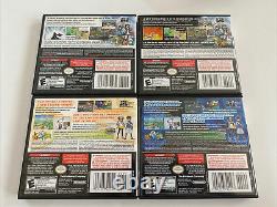 Pokemon Black/white/black2/white2 4 Jeu Nintendo Ds Bundle Authentic Testé
