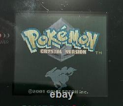 Pokemon Crystal Version (nintendo Jeu Garçon Couleur, 2000) Authentique