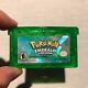 Pokémon Emerald Garanti Authentique Version Game Boy Advance Gba Nouvelle Batterie