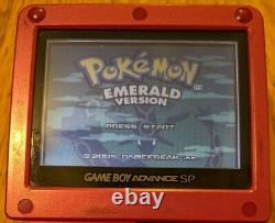 Pokemon Emeraude Version (game Boy Advance, 2005) Testé - Authentique - Enregistrer