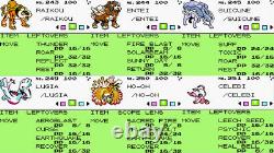 Pokemon Gold All 251 Shiny Game Unlocked Authentic & New Battery