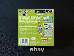 Pokemon Leaf Green Complete In Box, Authentic For Gameboy Advance, Gba, Cib