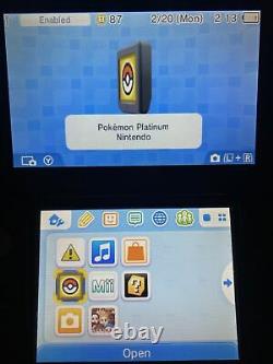 Pokemon Platinum Version Cartouche Autoentique. Œuvre Complète (ds, 2009)