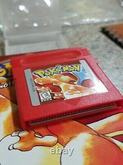 Pokemon Red Version Authentic Game Boy Charizard Complete In Box Not Sealed Mnty