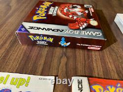Pokemon Ruby Version (nintendo Gameboy Advance, Gba) Complet Dans Box Authentic