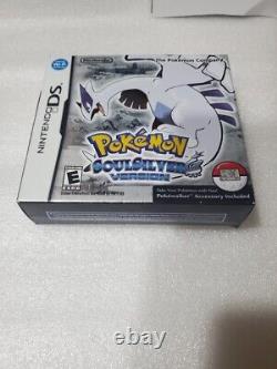 Pokemon Soulsilver Version Ds Authentic Bix Box Case Manual With Inserts No Game