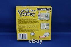 Pokemon Yellow Version Complète Avec La Boîte Authentique Nintendo Gameboy Jeu