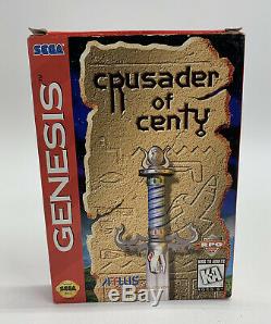 Sega Genesis Croisé De Centy Jeu Vidéo, Complet Dans L'encadré, Testé, Authentique