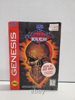 Skeleton Krew Authentic Sega Genesis Game Includes Boîte Et Jeu Bon Cond