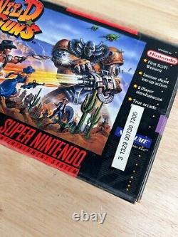 Snes Wild Guns Box Seulement Super Nintendo Authentic Original Video Game Box