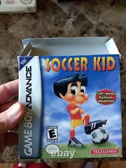 Soccer Kid Gba Game Boy Advance Ntsc Graal Cib N'a Jamais Vu De Sortie Américaine Authentique