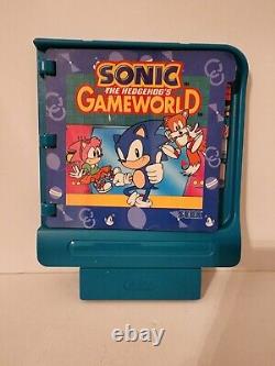 Sonic The Hedgehog Gameworld Sega Pico Cartouche De Jeu Authentique Seulement 1994 Sega