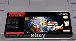 Street Fighter Alpha 2 Super Nintendo, Snescartouche De Jeu D'oem Authentique
