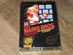 Super Mario Bros Nintendo Nes Box Only No Game No Rev-a Hangtab Authentique