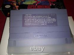 Super Metroid (super Nintendo, Snes) Complet Dans La Boîte Cib Authentic