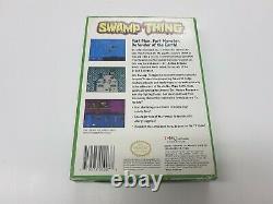 Swamp Thing Nintendo Nes Box Uniquement (pas De Jeu, Pas De Manuel) Authentique