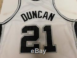 Tim Duncan San Antonio Spurs Nike Authentic Jersey Taille XXL Nba 52 Jeu 2003 2xl