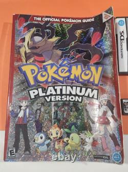 Version Authentique De Pic Pokémon Platinum Avecguide Officiel Avecafficher