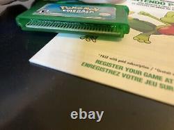 Version Emeraude De Pokemon (game Boy Advance, 2005) Complete Cib Authentic