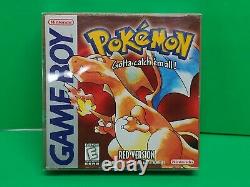 Version Rouge De Pokemon (game Boy, 1998) État Authentique Complet De La Menthe Nice