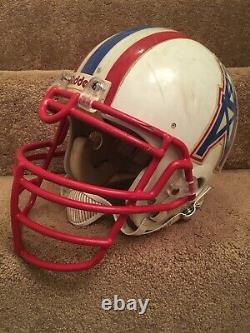 Vintage Rare Riddell Af-2 Houston Oilers Authentic Game Used Football Helmet